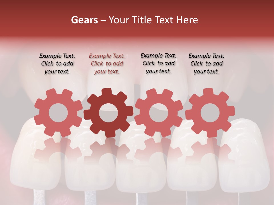 Aesthetic Orthodontic Lips PowerPoint Template