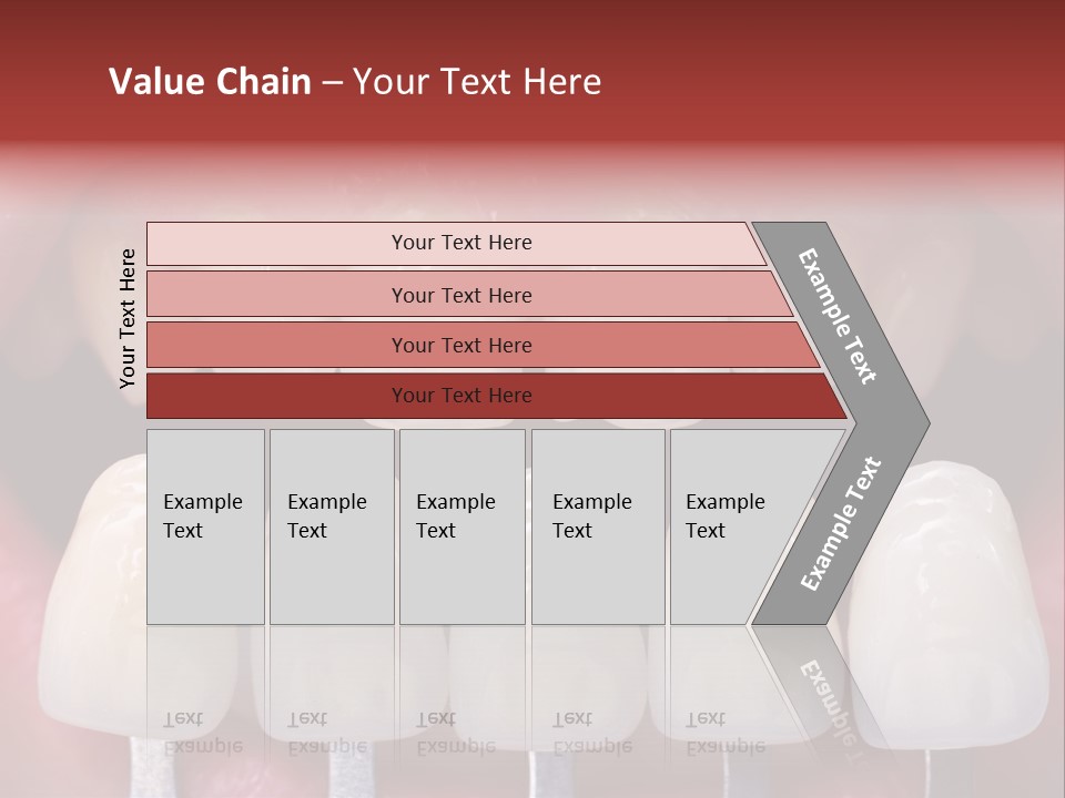 Aesthetic Orthodontic Lips PowerPoint Template