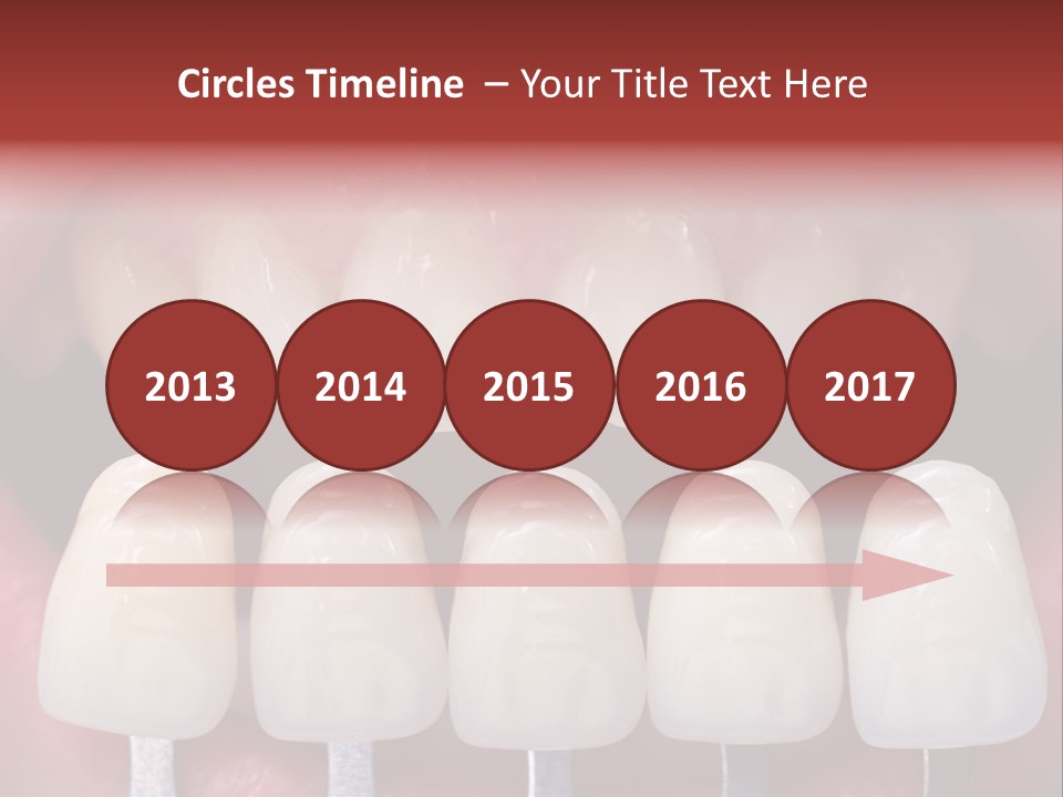 Aesthetic Orthodontic Lips PowerPoint Template