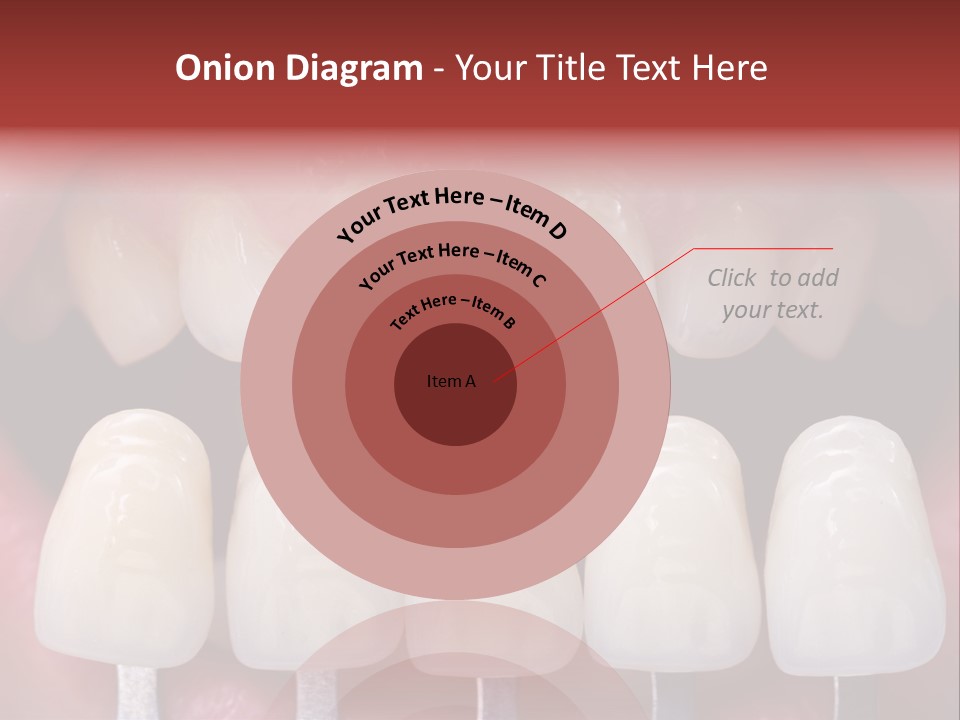 Aesthetic Orthodontic Lips PowerPoint Template