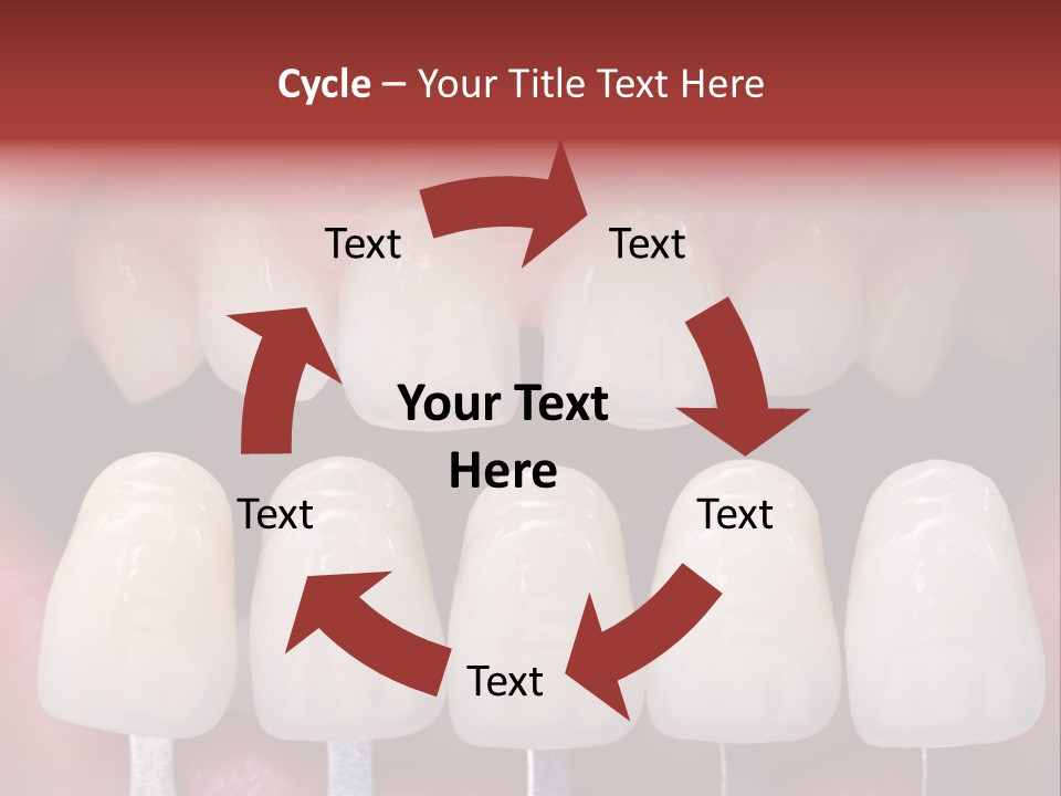 Aesthetic Orthodontic Lips PowerPoint Template