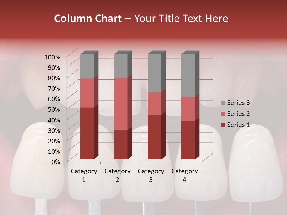 Aesthetic Orthodontic Lips PowerPoint Template