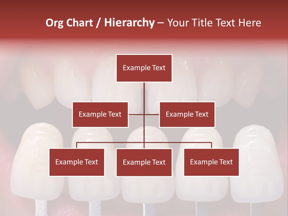 Aesthetic Orthodontic Lips PowerPoint Template