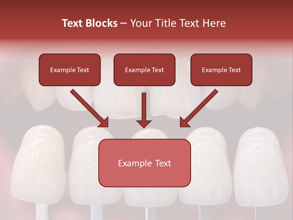 Aesthetic Orthodontic Lips PowerPoint Template