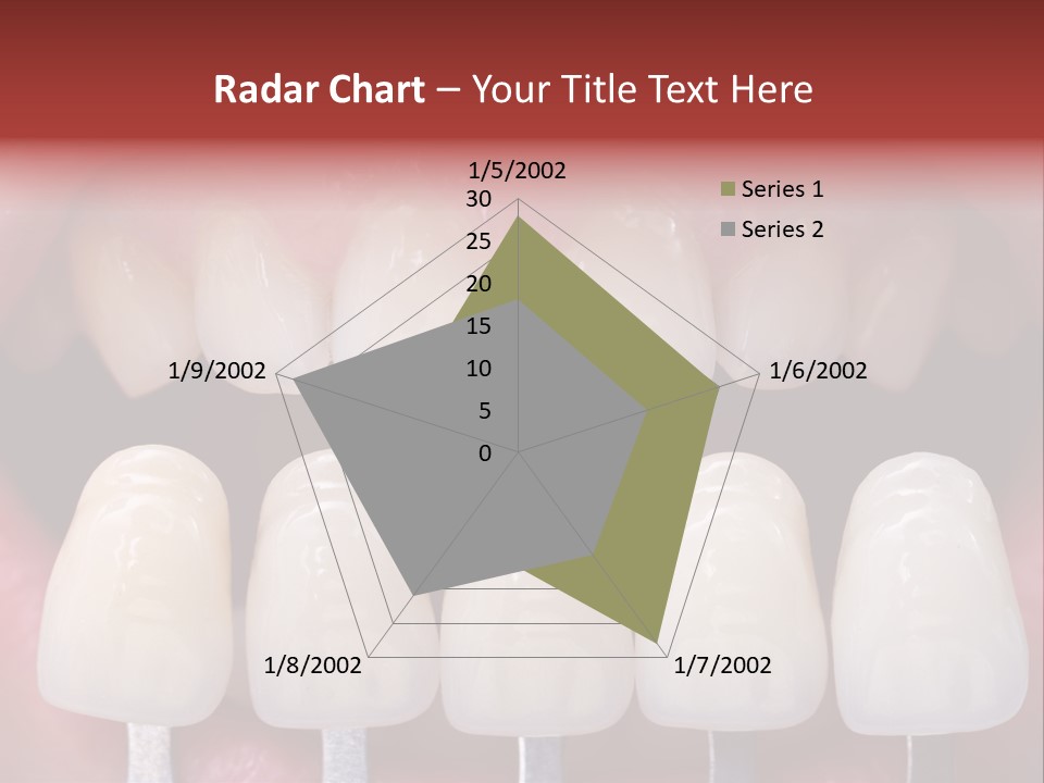Aesthetic Orthodontic Lips PowerPoint Template