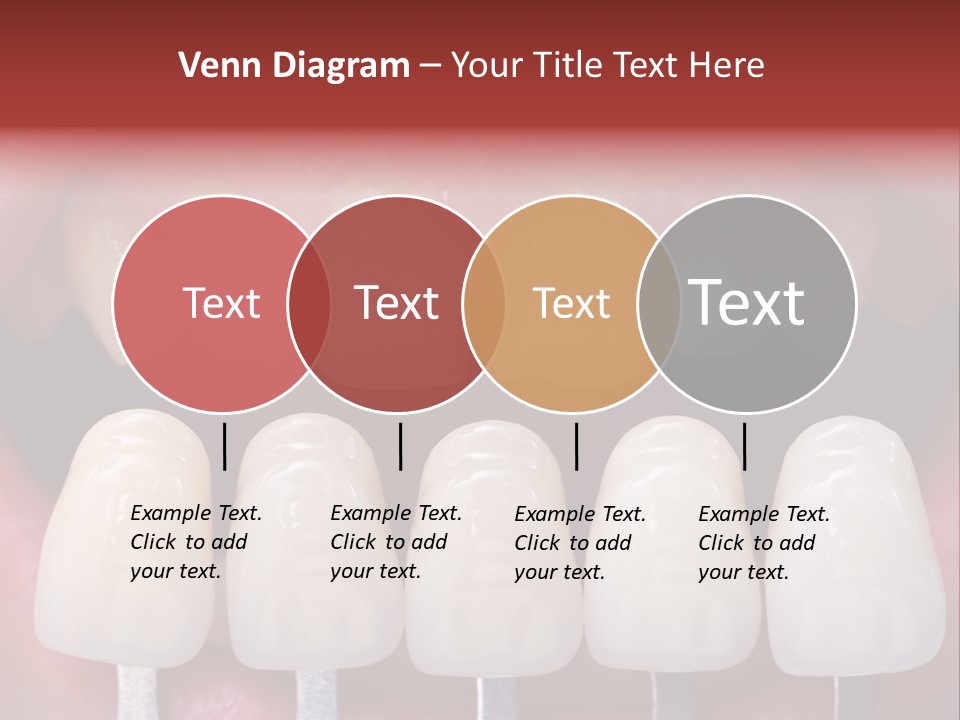 Aesthetic Orthodontic Lips PowerPoint Template