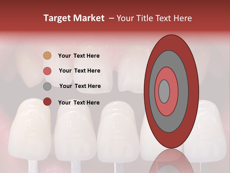 Aesthetic Orthodontic Lips PowerPoint Template