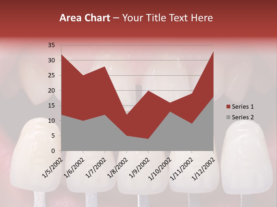 Aesthetic Orthodontic Lips PowerPoint Template
