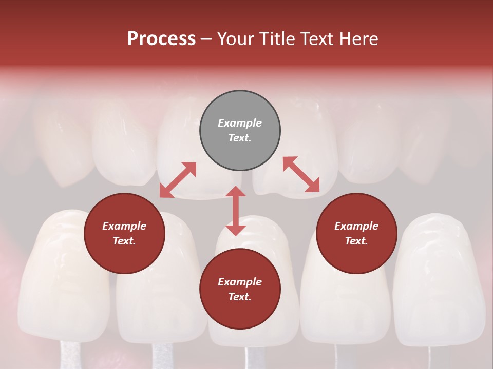 Aesthetic Orthodontic Lips PowerPoint Template