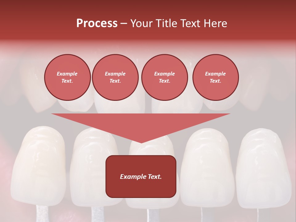 Aesthetic Orthodontic Lips PowerPoint Template