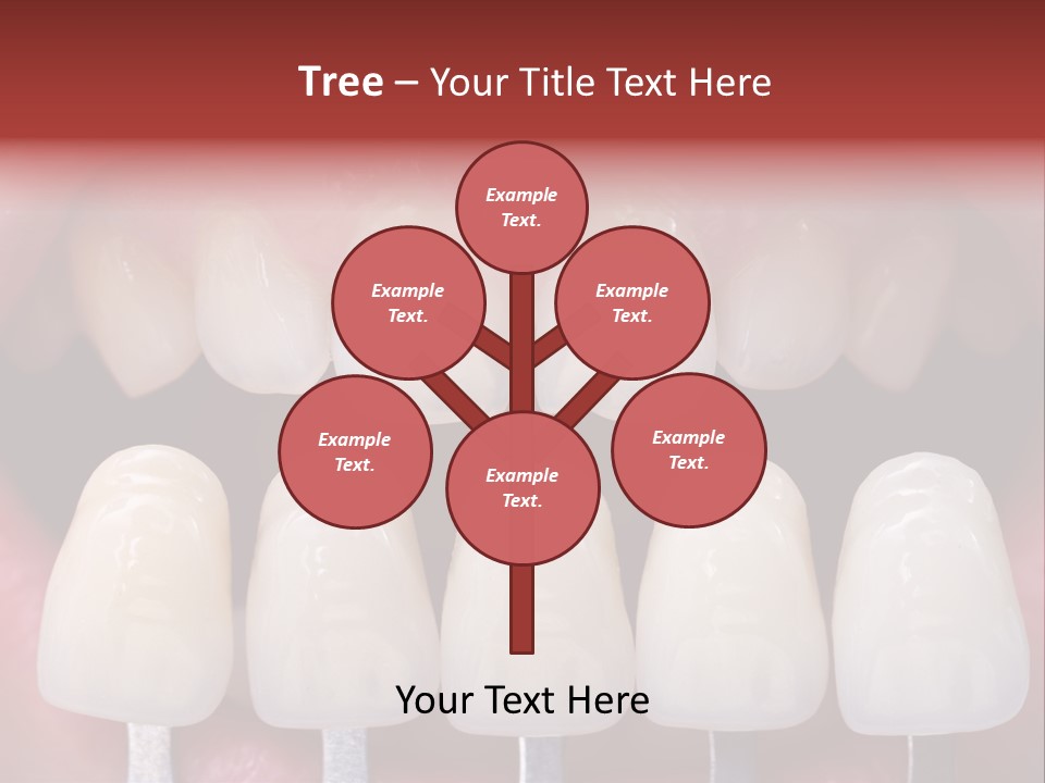 Aesthetic Orthodontic Lips PowerPoint Template
