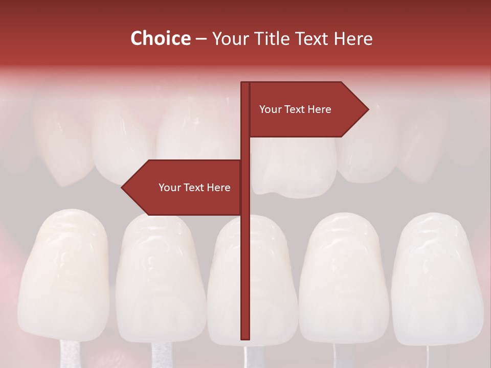 Aesthetic Orthodontic Lips PowerPoint Template