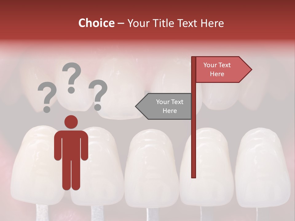 Aesthetic Orthodontic Lips PowerPoint Template