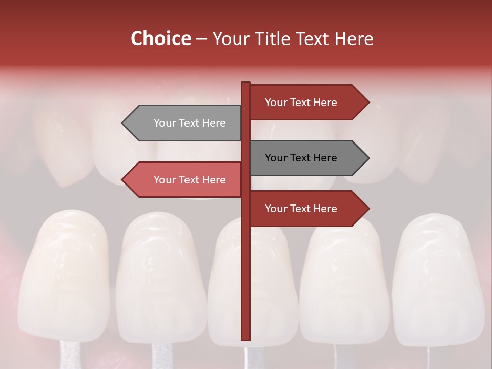 Aesthetic Orthodontic Lips PowerPoint Template