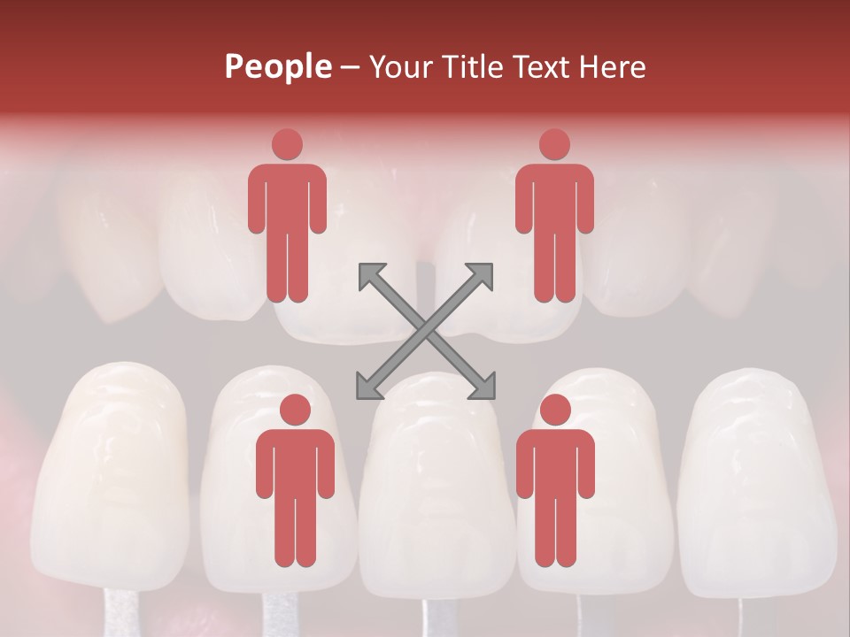 Aesthetic Orthodontic Lips PowerPoint Template