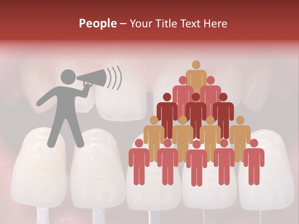 Aesthetic Orthodontic Lips PowerPoint Template