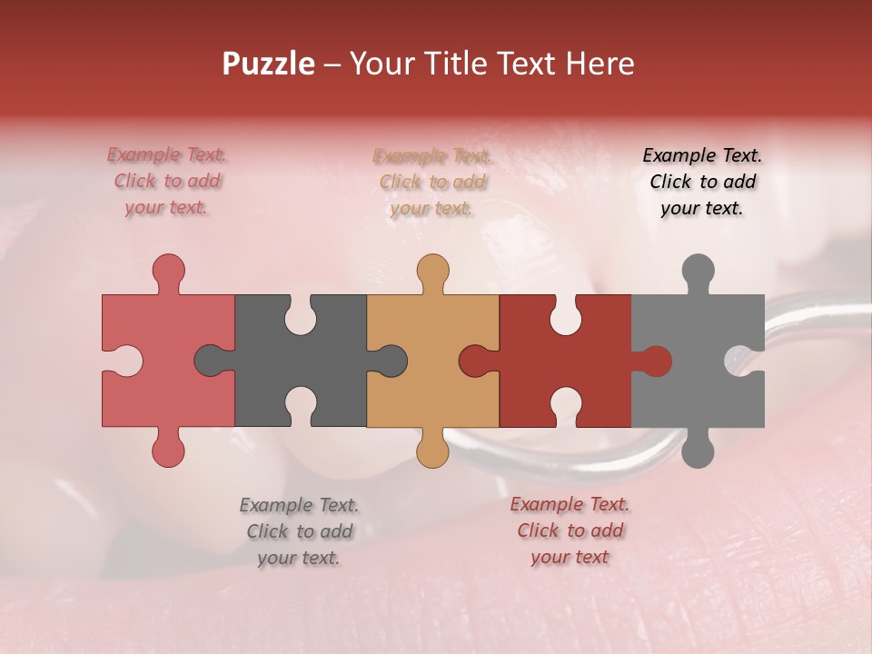 Examination Dental Procedure PowerPoint Template
