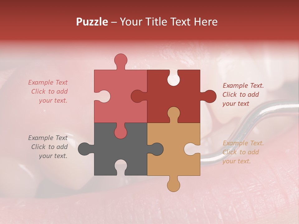 Examination Dental Procedure PowerPoint Template