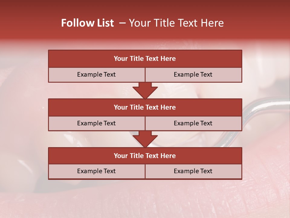 Examination Dental Procedure PowerPoint Template