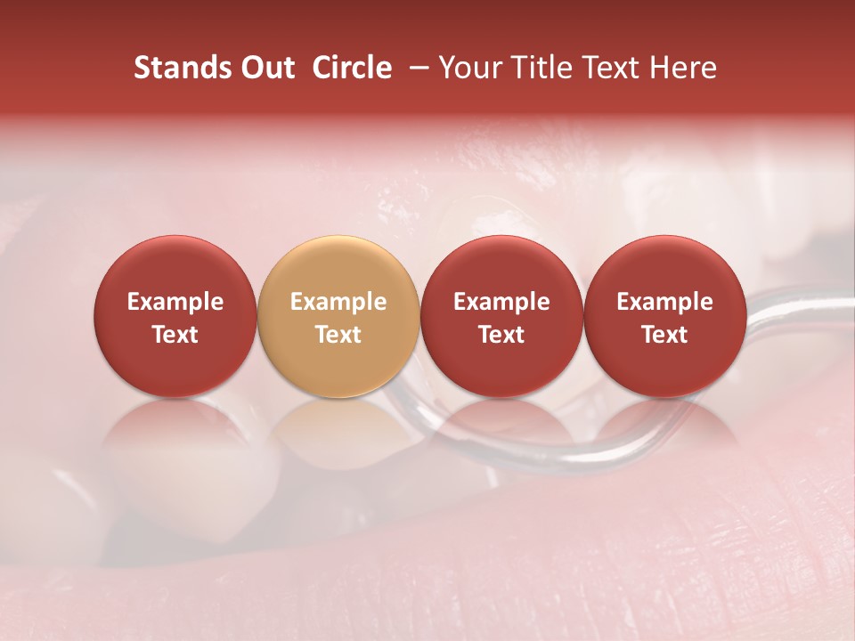 Examination Dental Procedure PowerPoint Template