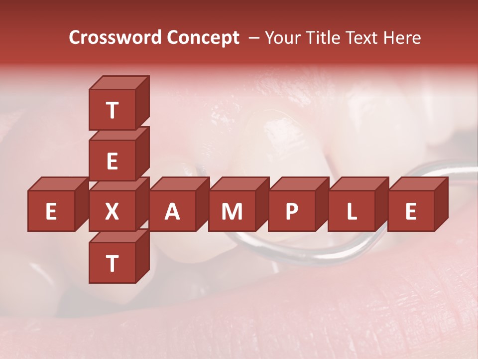 Examination Dental Procedure PowerPoint Template