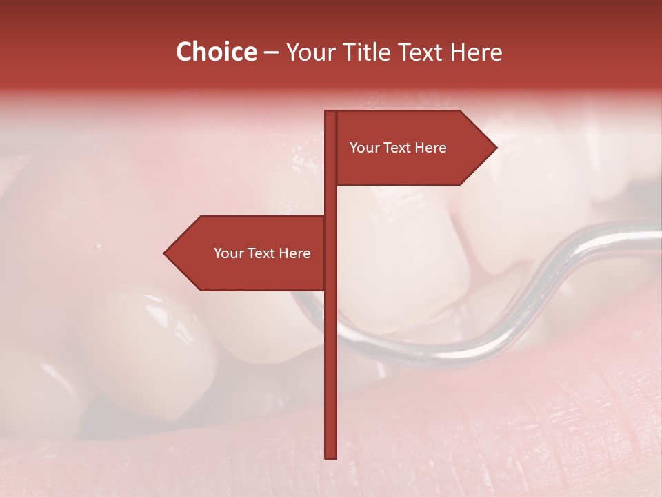 Examination Dental Procedure PowerPoint Template
