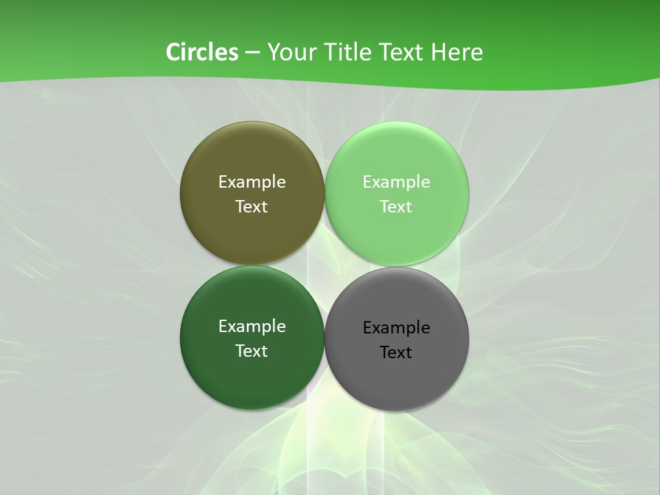 Psychedelic Fantasy Glowing PowerPoint Template