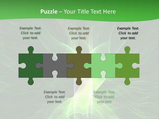 Psychedelic Fantasy Glowing PowerPoint Template