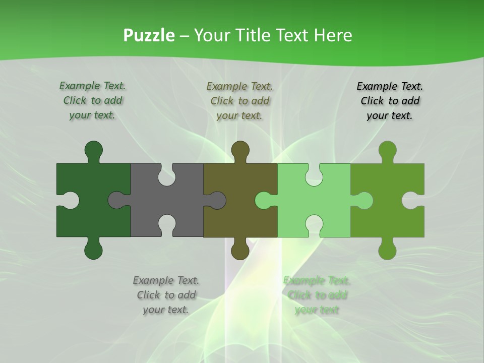 Psychedelic Fantasy Glowing PowerPoint Template