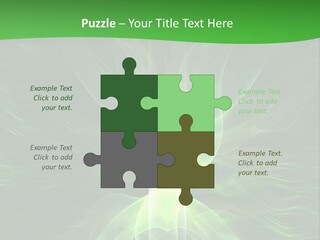 Psychedelic Fantasy Glowing PowerPoint Template