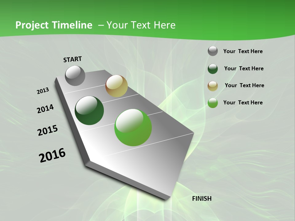Psychedelic Fantasy Glowing PowerPoint Template