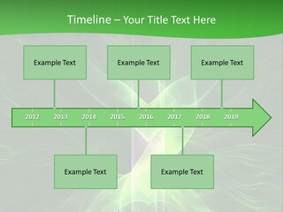 Psychedelic Fantasy Glowing PowerPoint Template