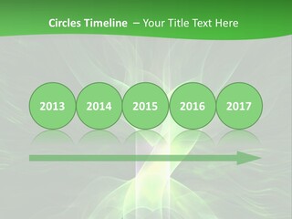 Psychedelic Fantasy Glowing PowerPoint Template