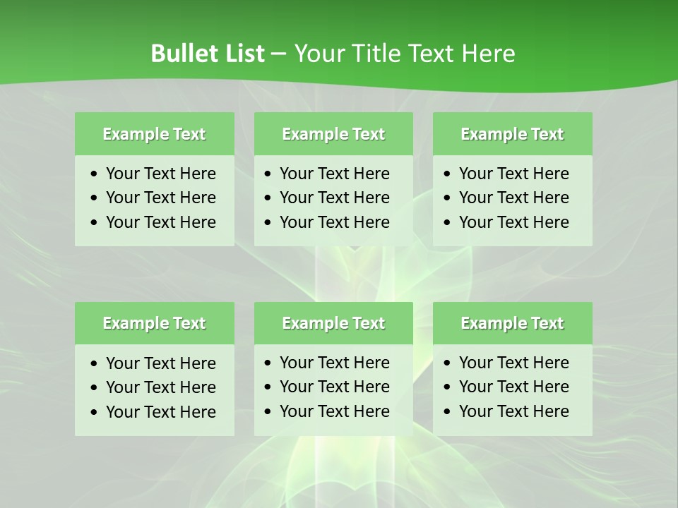 Psychedelic Fantasy Glowing PowerPoint Template