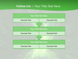 Psychedelic Fantasy Glowing PowerPoint Template