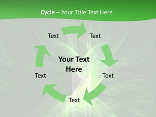 Psychedelic Fantasy Glowing PowerPoint Template