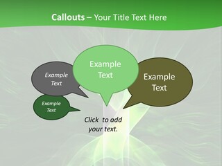 Psychedelic Fantasy Glowing PowerPoint Template