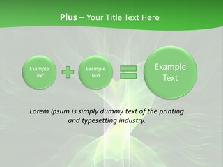 Psychedelic Fantasy Glowing PowerPoint Template