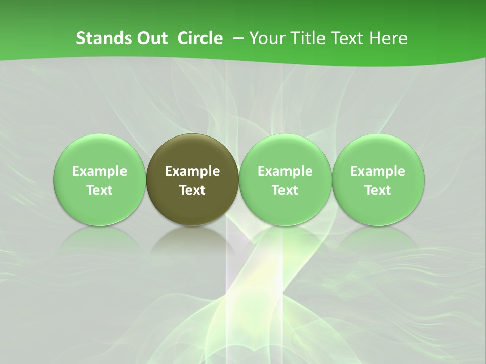 Psychedelic Fantasy Glowing PowerPoint Template