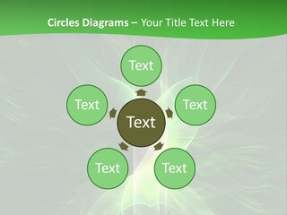 Psychedelic Fantasy Glowing PowerPoint Template