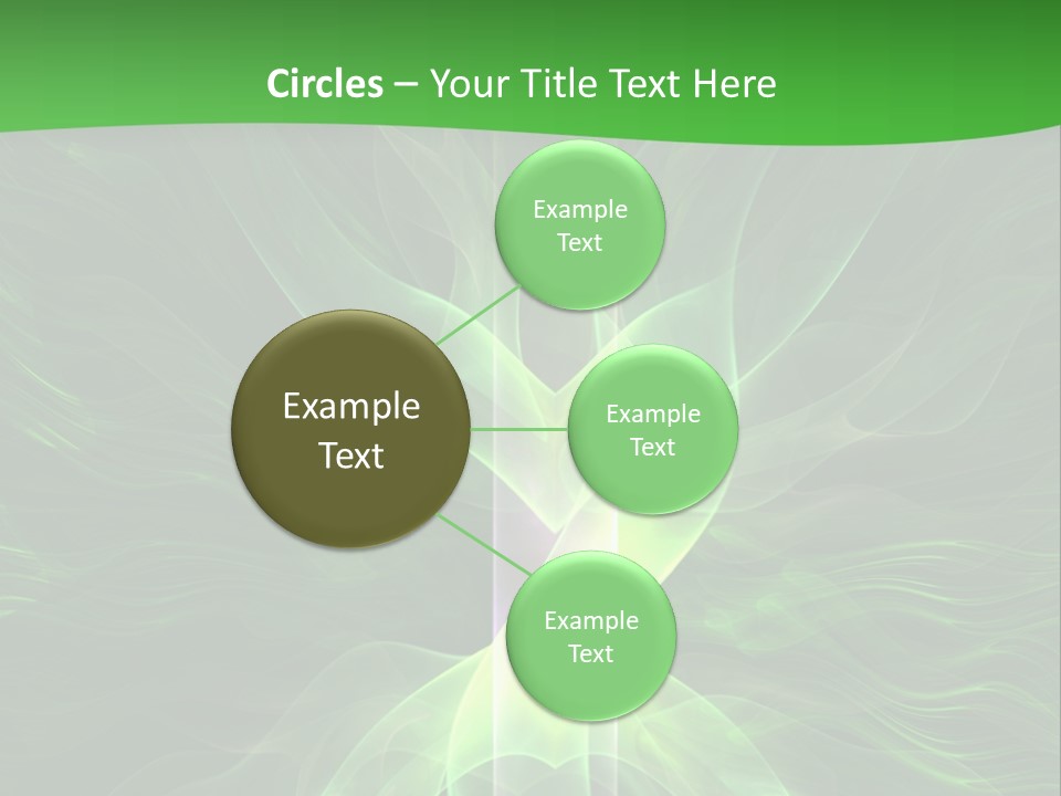 Psychedelic Fantasy Glowing PowerPoint Template