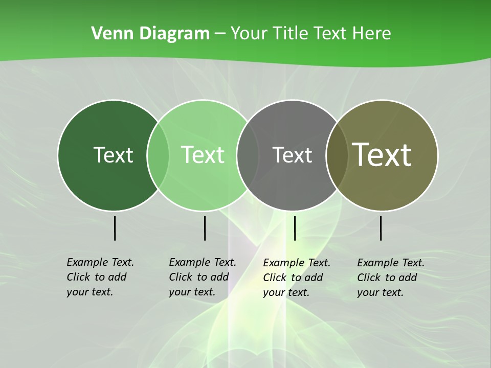 Psychedelic Fantasy Glowing PowerPoint Template
