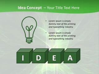Psychedelic Fantasy Glowing PowerPoint Template
