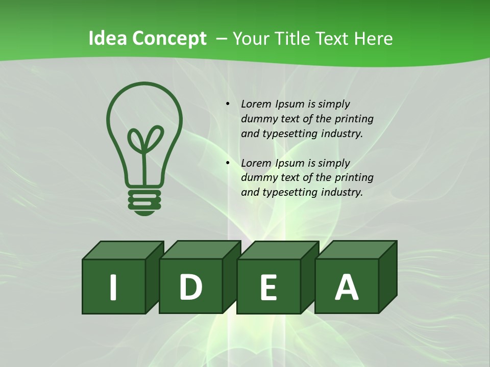 Psychedelic Fantasy Glowing PowerPoint Template