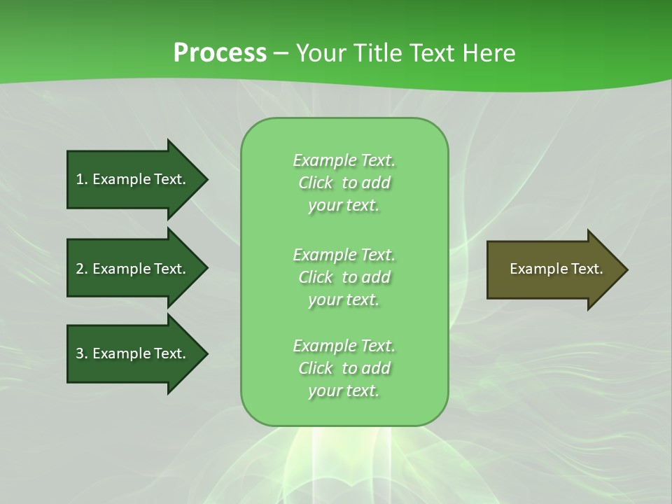 Psychedelic Fantasy Glowing PowerPoint Template