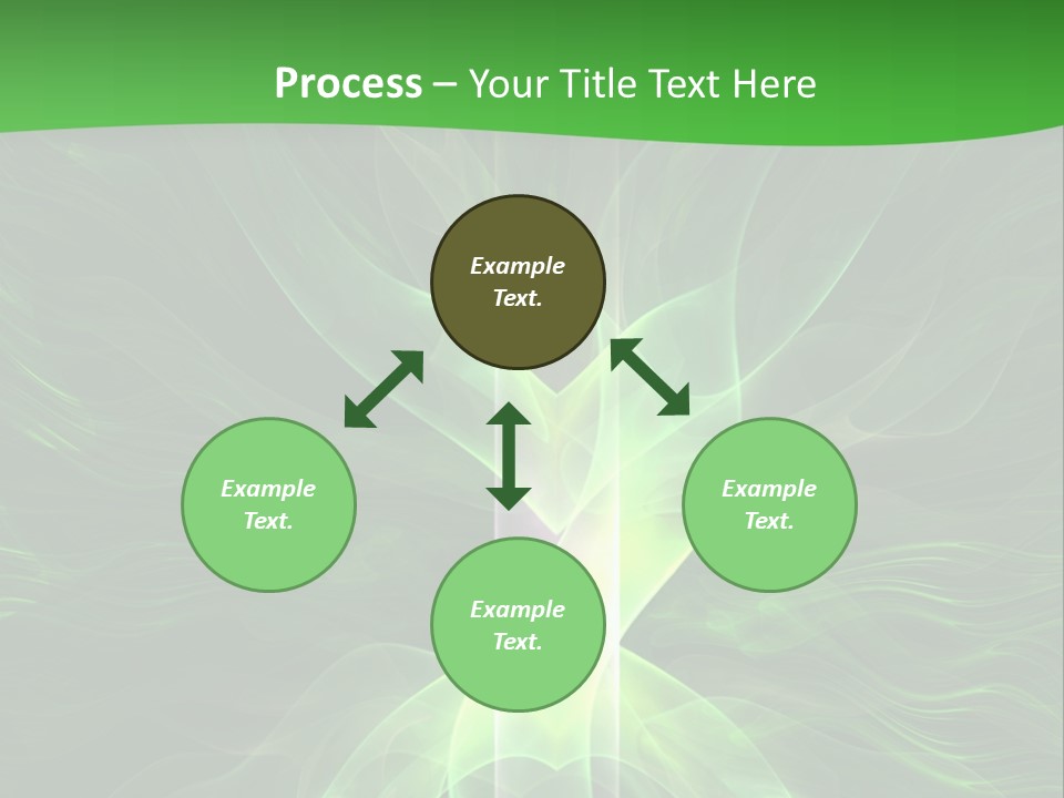 Psychedelic Fantasy Glowing PowerPoint Template