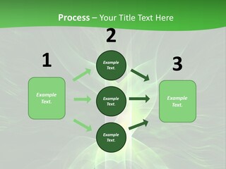 Psychedelic Fantasy Glowing PowerPoint Template