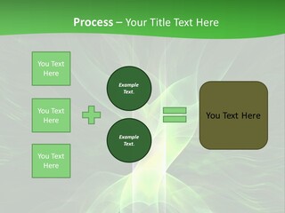 Psychedelic Fantasy Glowing PowerPoint Template