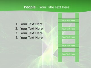 Psychedelic Fantasy Glowing PowerPoint Template