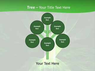 Psychedelic Fantasy Glowing PowerPoint Template